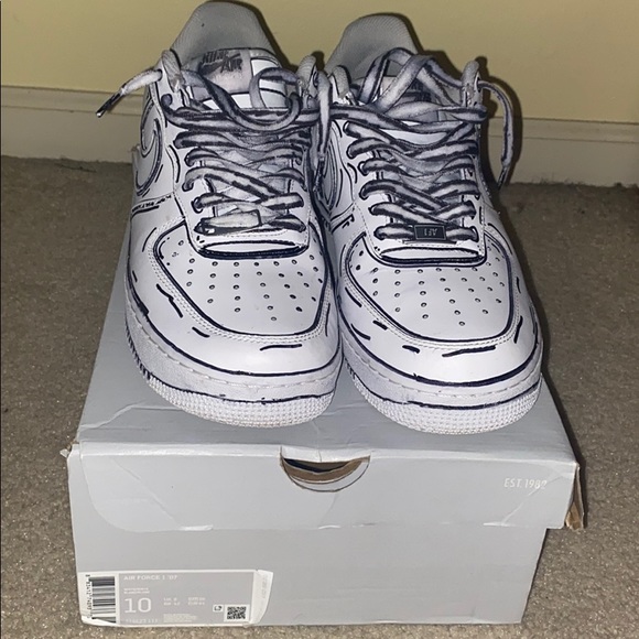 Custom Cartoon G Fazos / AIR FORCE 1 - Picture 2 of 5